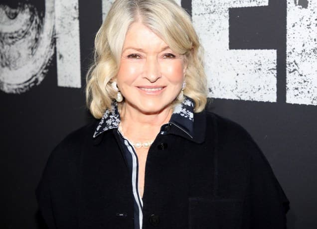 martha-stewart-weighs-in-on-netflixs-with-love-meghan: martha stewart at the opening night for 'othello' on broadway