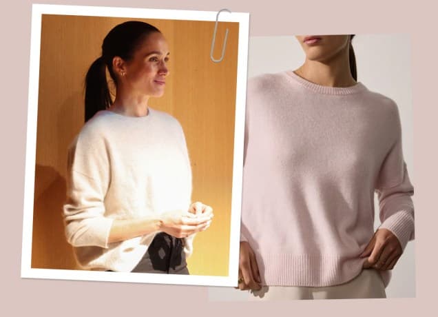 Meghan Markle at 2026 Sundance Film Festival, Brochu Walker pink cashmere sweater