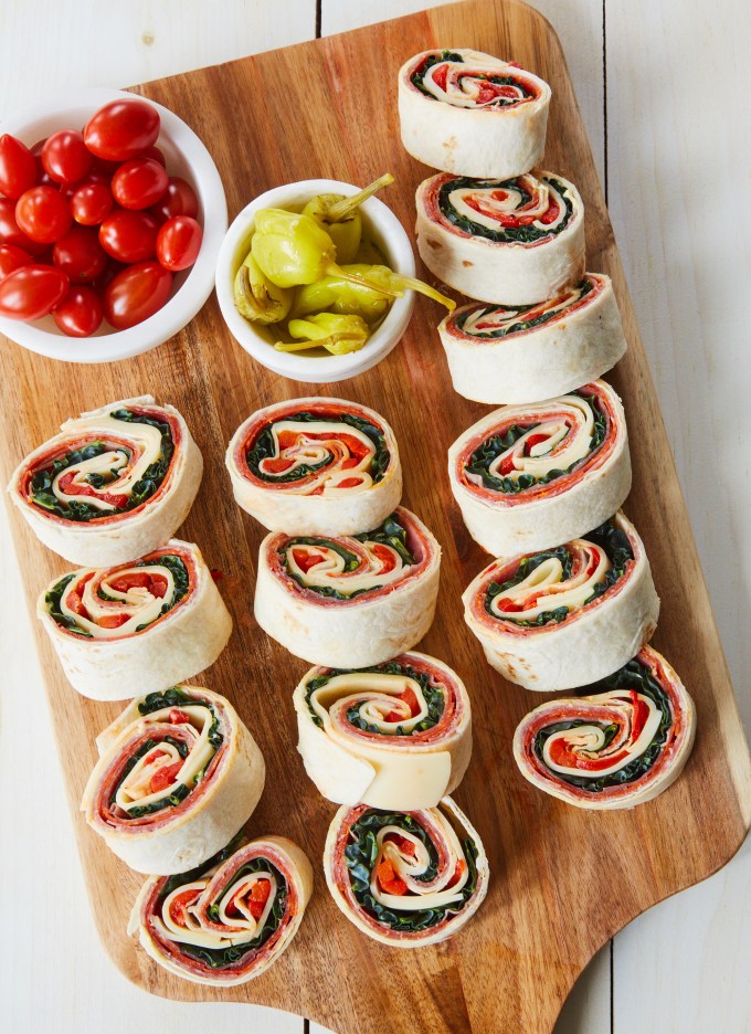 italian deli pinwheels