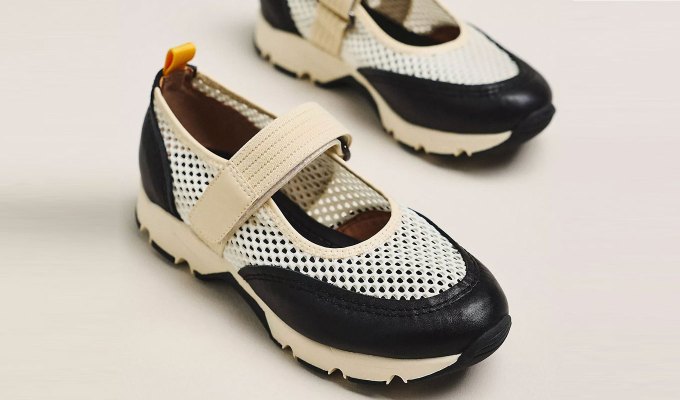 allblack mesh mary jane