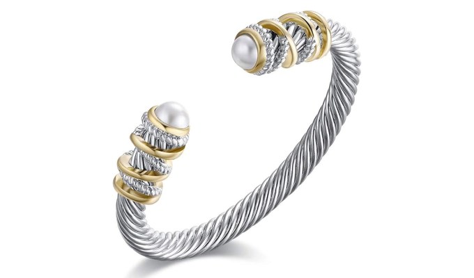 amazon designer lookalikes Eastbon Twisted Cable Bracelet