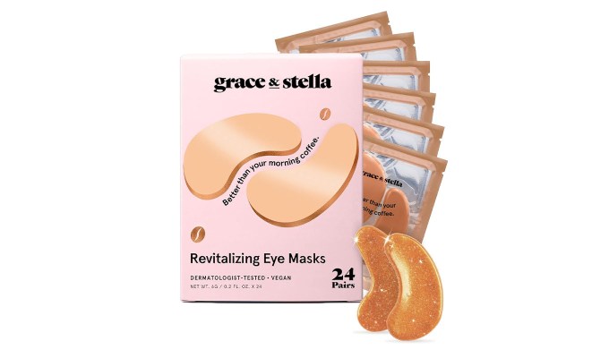 The Grace & Stella Caffeine Under-Eye Patches.