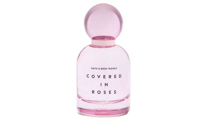 covered in rose eau de parfum