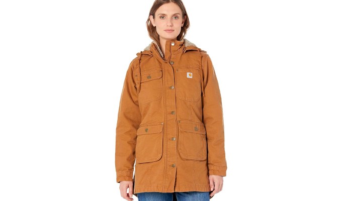 best amazon coats brown carhartt