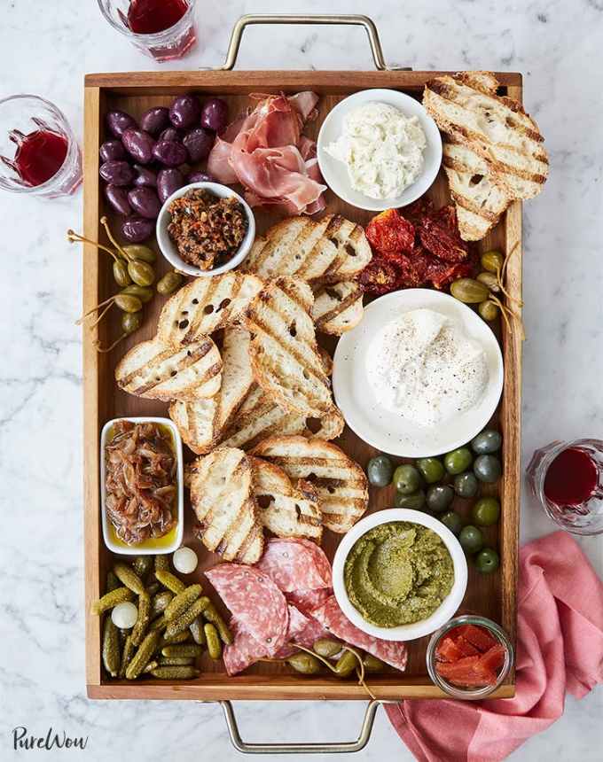 birthday dinner ideas: italian bruschetta