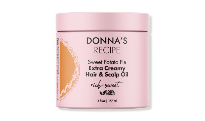 donna recipe sweet potato pie scalp oil