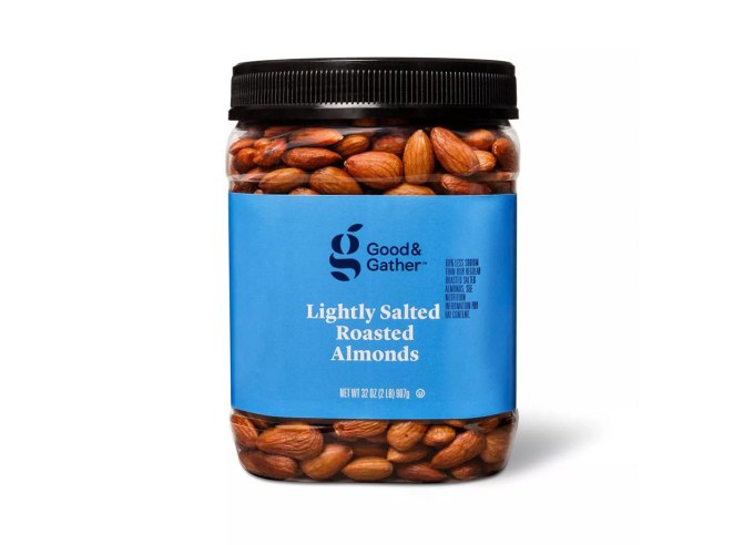 healthy protein snacks almonds