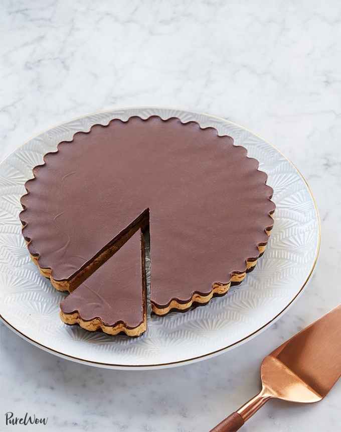 high-protein desserts: giant peanut butter cup