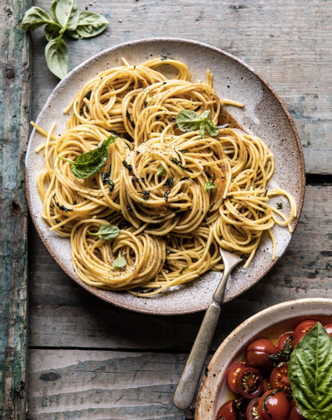 kid friendly pasta recipes 20 minute garlic basil brown butter pasta