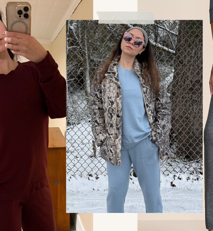 Lou & Grey Signaturesoft Lounge Set Review: Original photos by Stephanie Maida/Loft