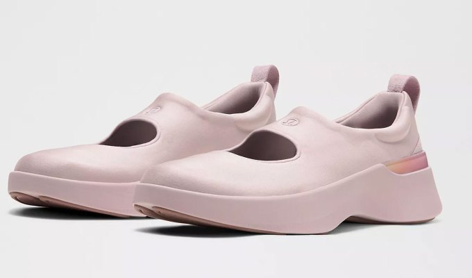 Mary Jane Sneaker Trend 2026: lululemon pink Mary Jane sneakers