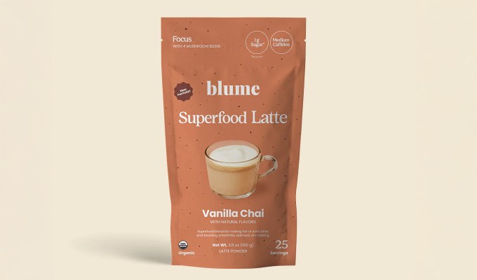 mushroom wellness: Blume Vanilla Chai