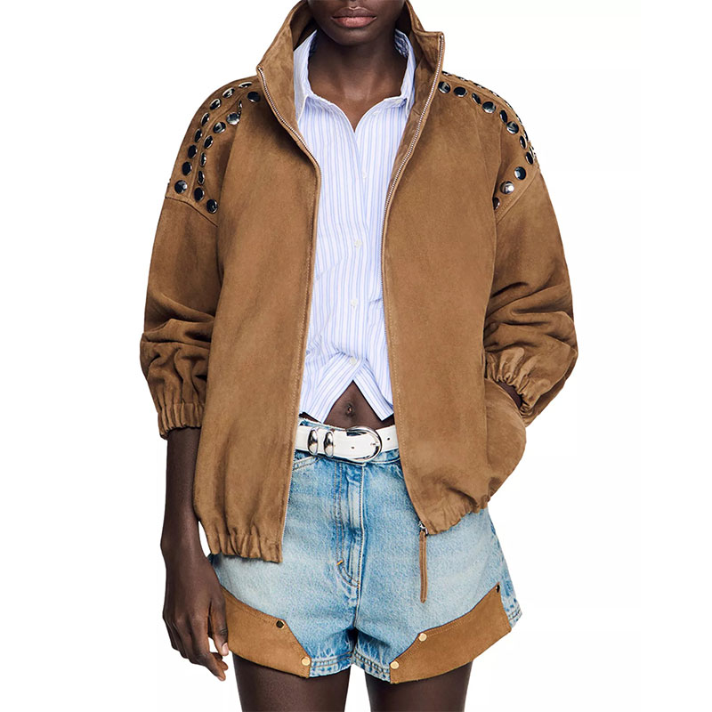 nyfw trends 2026 sandro jacket