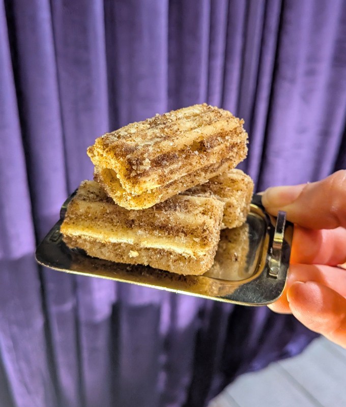 salted caramel churros