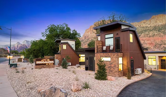 virgin river california rentals: The Bungalows at Zion Primrose