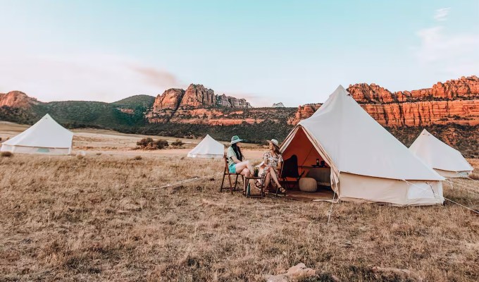 virgin river california rentals: zion twin tent