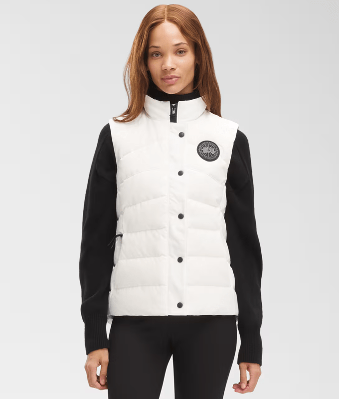 canada goose freestyle vest black label