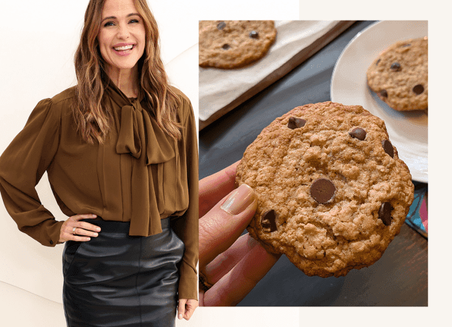jennifer garner and her breakfast cookies that i tested