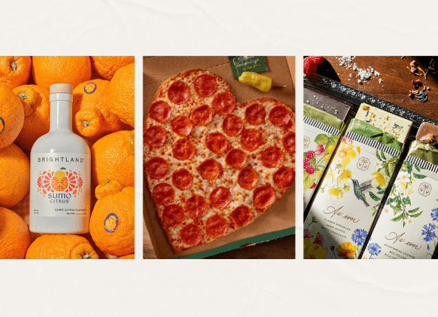 as ever chocolate, heart pizza, brightland oil